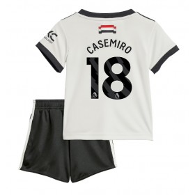 Manchester United Casemiro #18 3rd Trikot 2024-25 Kurzarm (+ kurze hosen)